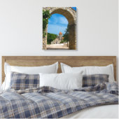 Weg zum Kloster Motsameta Leinwanddruck (Insitu (Schlafzimmer))