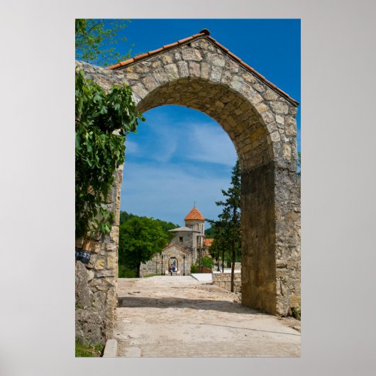 Weg zum Kloster Motsameta Poster (Vorne)