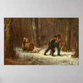 Weg zum Lager - Eastman Johnson Fine Art Poster (Vorne)