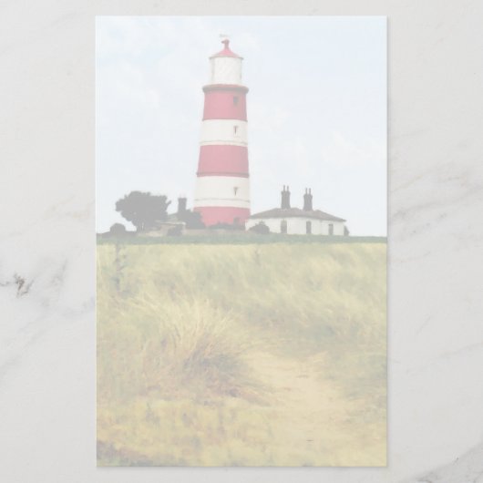 Weg zum Leuchtturm Briefpapier (Vorderseite)