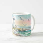 Weg zum Leuchtturm-Küstenhaus Kaffeetasse (VorderseiteRechts)