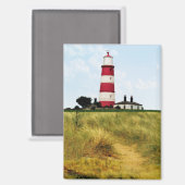 Weg zum Leuchtturm Magnet (Vorderseite/Rückseite)