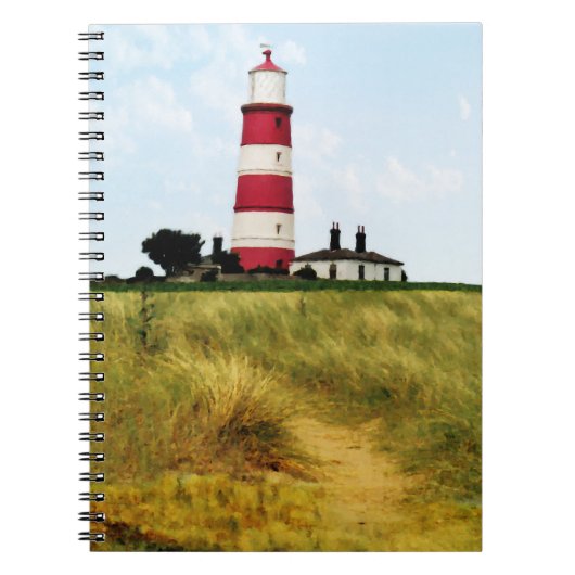 Weg zum Leuchtturm Notizblock (Vorderseite)