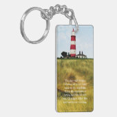 Weg zum Leuchtturm Schlüsselanhänger (Vorderseite links)