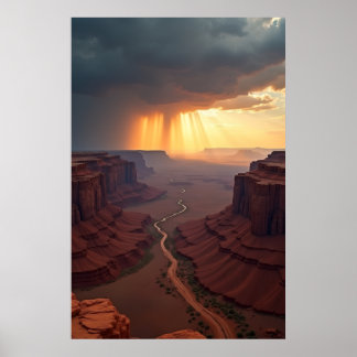 Weg zum Licht Poster