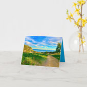 Weg zum Meer Karte (Gelbe Blume)