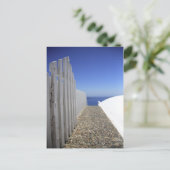 Weg zum Meer Postkarte (Stehend Vorderseite)