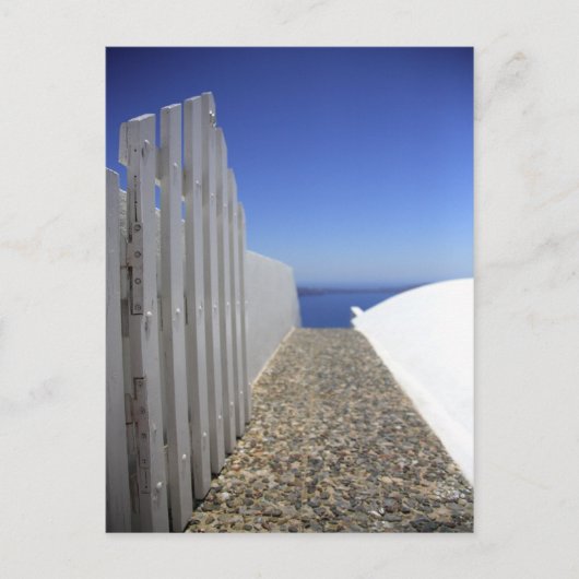 Weg zum Meer Postkarte (Vorderseite)