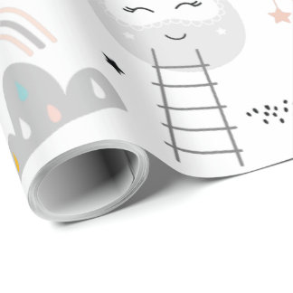 Weg zum Mond Geschenkpapier