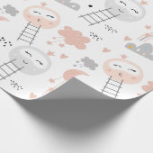 Weg zum Mond Geschenkpapier (Ecke)