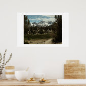 Weg zum Morgan Pass. HochSierra Poster (Küche)