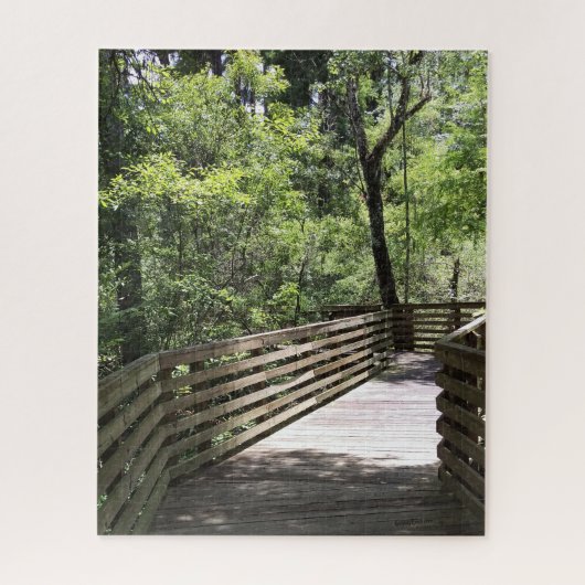 Weg zum Naturpuzzle Puzzle (Vertikal)