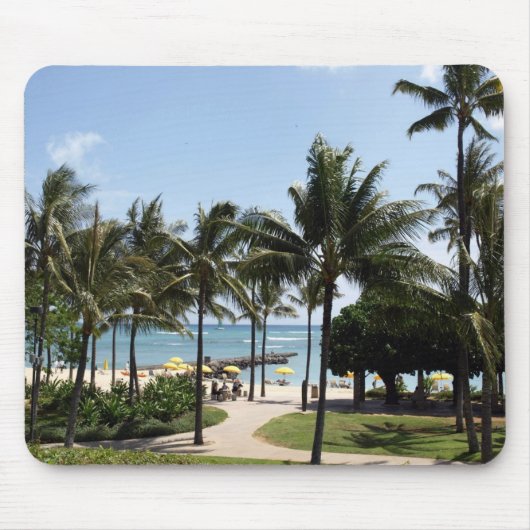 Weg zum Ozean Mousepad (Vorne)