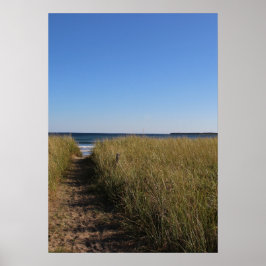 Weg zum Ozean Poster