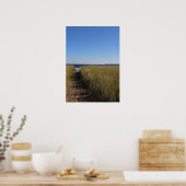 Weg zum Ozean Poster (Küche)
