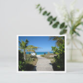 Weg zum Ozean Postkarte (Stehend Vorderseite)