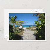 Weg zum Ozean Postkarte (Vorne/Hinten)