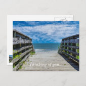 Weg zum Paradies Denken Sie an Postkarte (Vorne/Hinten)