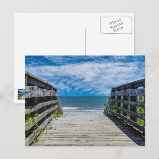 Weg zum Paradies Postkarte (Vorne/Hinten)