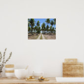 Weg zum Paradies Rangiroa Poster (Küche)