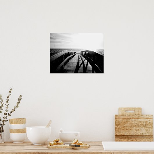 Weg zum Pass-a-grille Poster (Küche)