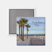 Weg zum Pensacola Beach Magnet (Vorderseite/Rückseite)