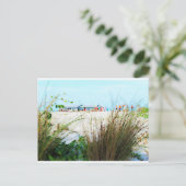 Weg zum Pier Postkarte (Stehend Vorderseite)