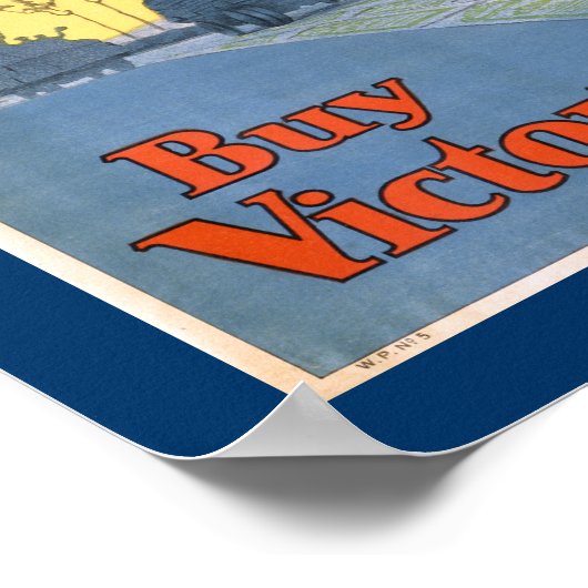 Weg zum Sieg (Grenze) Poster (Ecke)