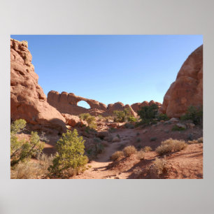 Weg zum Skyline Arch Poster