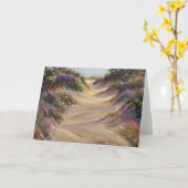 Weg zum Strand Karte (Gelbe Blume)