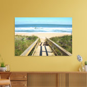 Weg zum Strand Leinwanddruck (Insitu (Wohnzimmer))