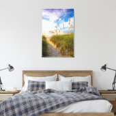Weg zum Strand Leinwanddruck (Insitu (Schlafzimmer))