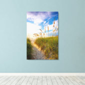 Weg zum Strand Leinwanddruck (Insitu (Holzboden))
