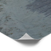 Weg zum Strand mit Fahrrädern | Norderney, Deutsch Poster (Ecke)