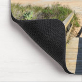 Weg zum Strand Mousepad (Ecke)
