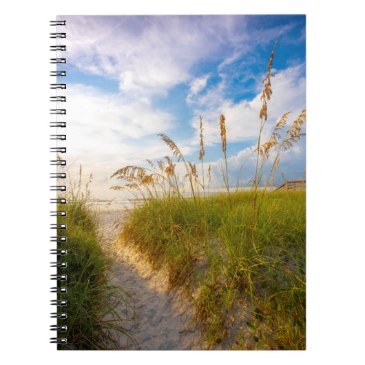 Weg zum Strand Notizblock (Vorderseite)