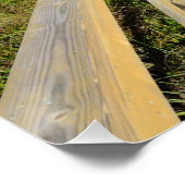 Weg zum Strand Poster (Ecke)