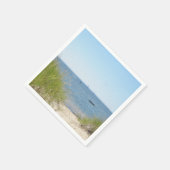 Weg zum Strand Serviette (Ecke)