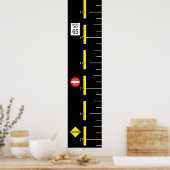 Weg zum Wachstum, Wachstumstabelle Poster (Küche)