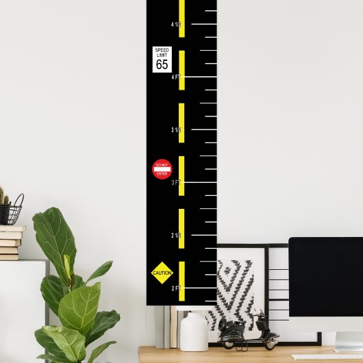 Weg zum Wachstum, Wachstumstabelle Poster (Heimbüro)