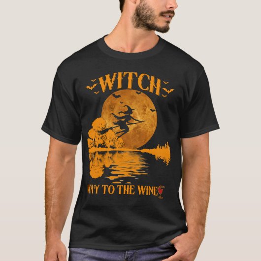 Weg zum Wein T-Shirt (Vorderseite)