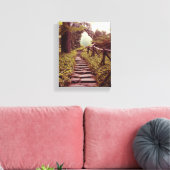Weg zum zu beleuchten leinwanddruck (Insitu (Wohnzimmer))