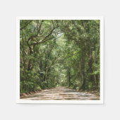 Weg zur Angel-Eiche Serviette (Vorderseite)