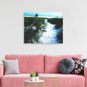 Weg zur Atemberaubenden Siesta Keys Beach Leinwand (Insitu (Wohnzimmer))