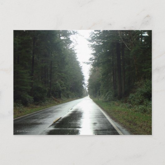 Weg zur Ewigkeit-Postkarte Postkarte (Vorderseite)