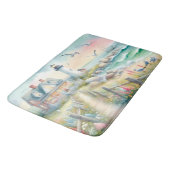 Weg zur Hütte Lighthouse Coastal Badematte (Schrägansicht)