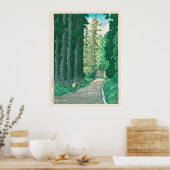 Weg zur japanischen Forstkunst Nikko Poster (Küche)