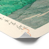 Weg zur japanischen Forstkunst Nikko Poster (Ecke)