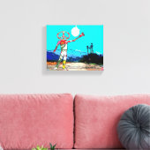 Weg zur Leinwand des Friedens durch Künstler, Diam (Insitu (Wohnzimmer))