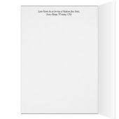 Weg zur Marie-Grußkarte für den See (Innen (Links))